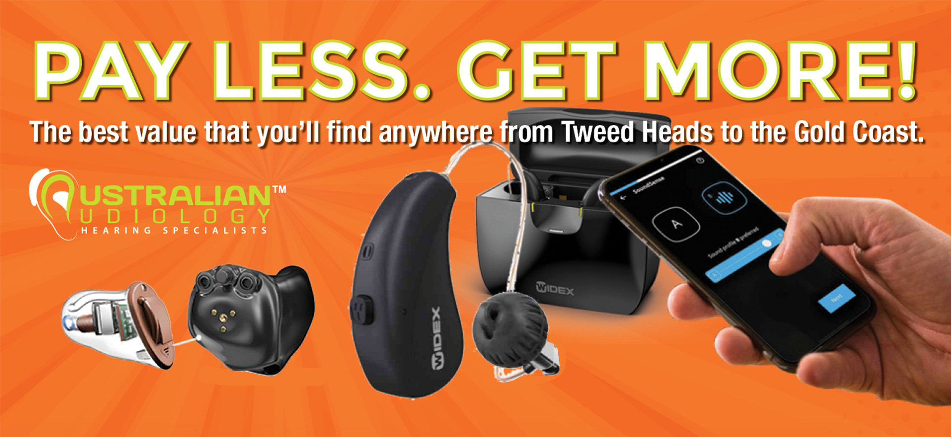 Pay less for hearing aids Australian Audiology Services Gold Coast