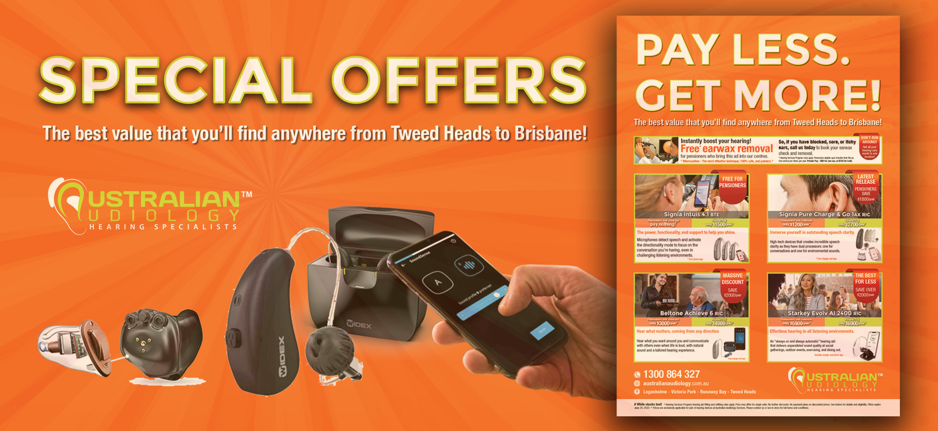 Pay less for hearing aids Australian Audiology Services Gold Coast