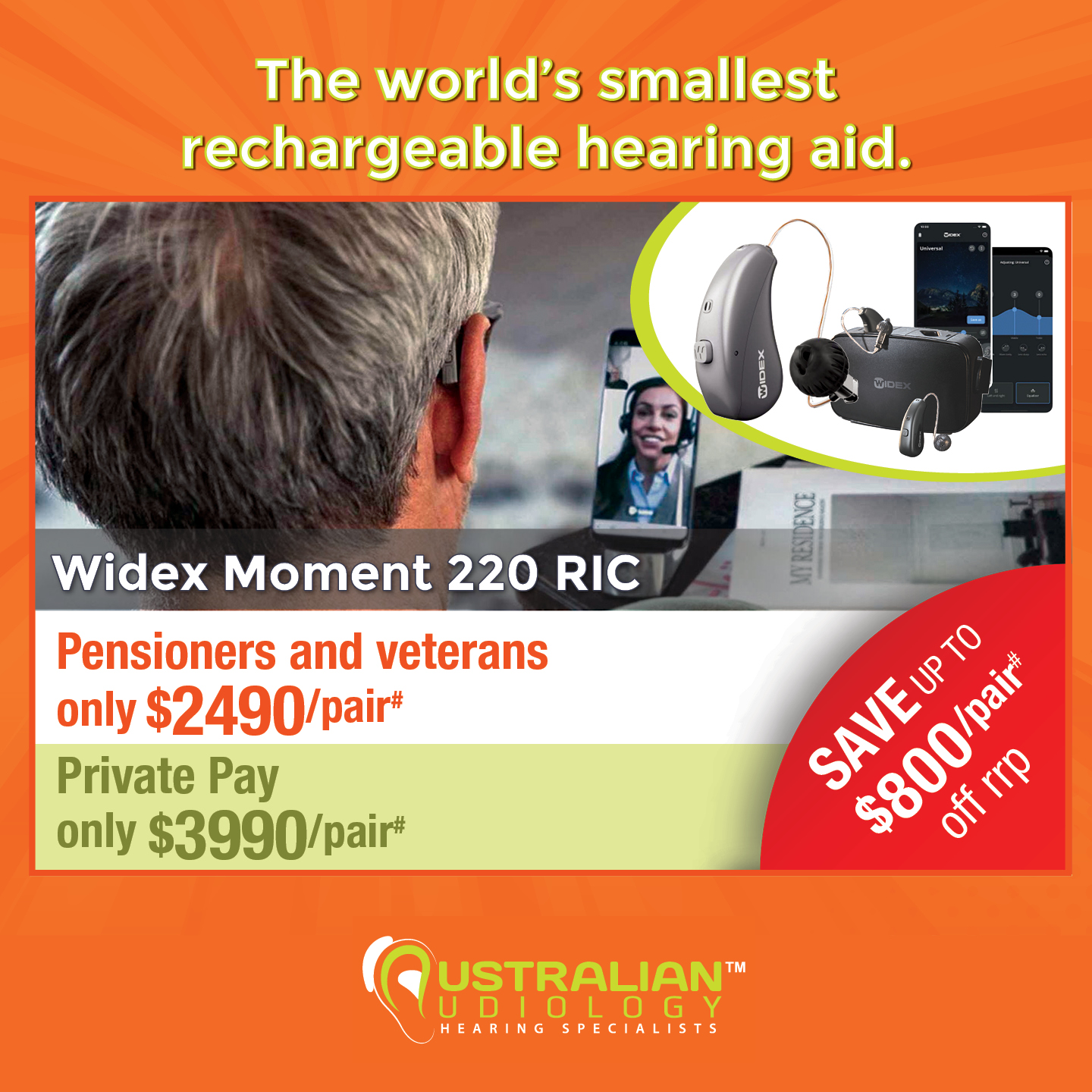 Pay less for hearing aids Australian Audiology Services Gold Coast